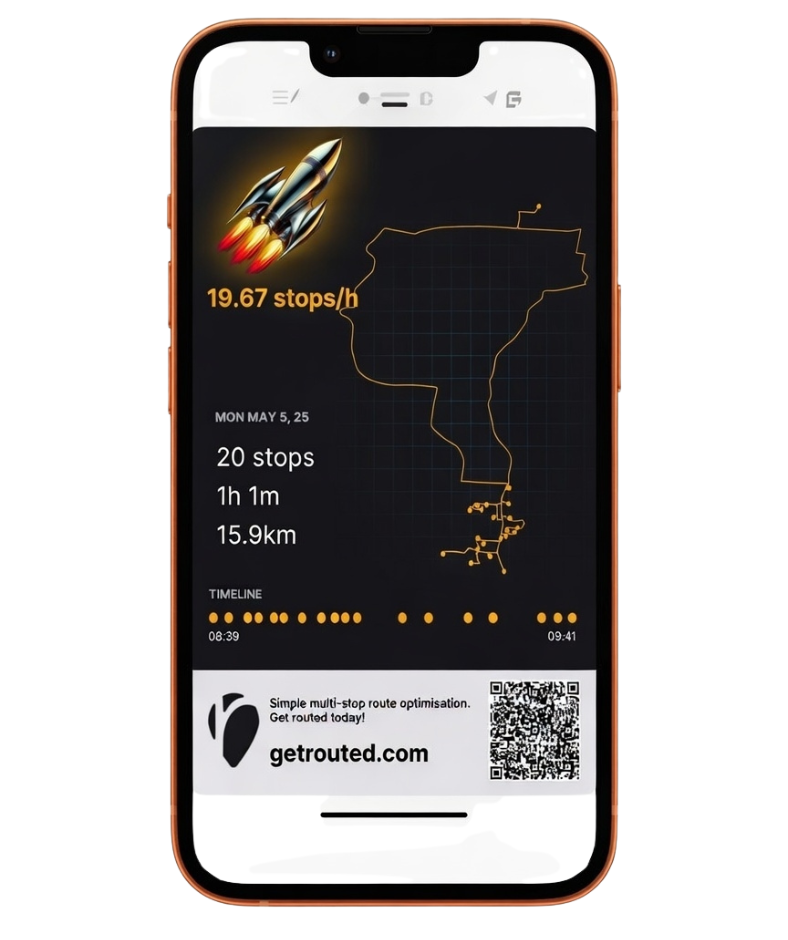 Routed app interface